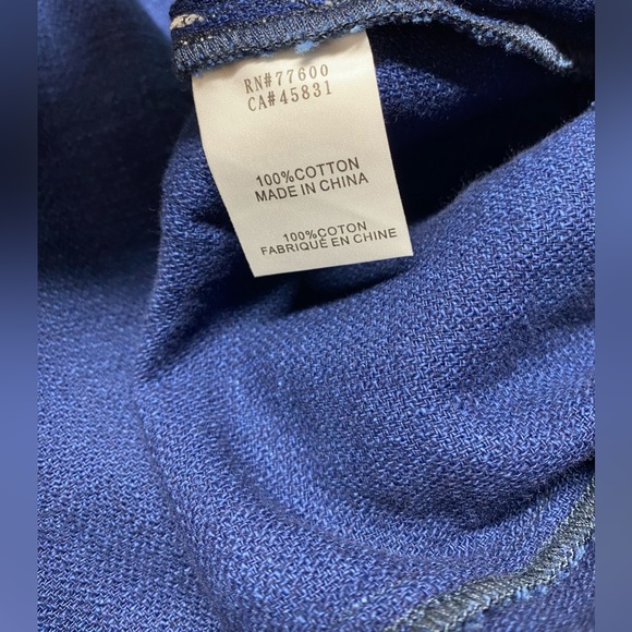 NWT SANDRINE ROSE FOR FREE PEOPLE 100% COTTON LONG SLEEVE BUTTON DOWN - Picture 7 of 8